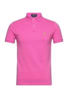 The Iconic Mesh Polo Shirt Designers Polos Short-sleeved Pink Polo Ral...