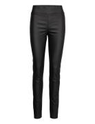 Fqshannon-Pa-Cooper Bottoms Trousers Leather Leggings-Bukser Black FRE...