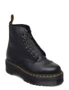 Sinclair Milled Nappa Shoes Boots Ankle Boots Laced Boots Black Dr. Ma...