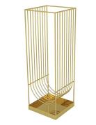 Curva Paraply Holder Home Storage Storage Baskets Gold AYTM