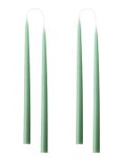 Hand Dipped Candles, 4 Pack Home Decoration Candles Pillar Candles Gre...