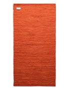 Cotton Home Textiles Rugs & Carpets Cotton Rugs & Rag Rugs Orange RUG ...