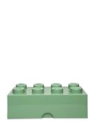 Lego Storage Brick 8 Home Kids Decor Storage Storage Boxes Green LEGO ...