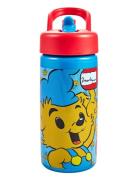 Bamse Happy Friends Sipper Water Bottle Home Meal Time Blue Bamse