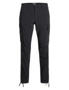 Jpstace Jjtucker Ama Bottoms Trousers Cargo Pants Black Jack & J S