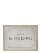 Kompisdiplomet, Dusty Mint Home Kids Decor Posters & Frames Posters Mu...