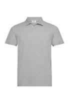 Stretch Cotton Polo T-Shirt Designers Polos Short-sleeved Grey Filippa...