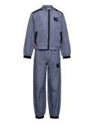 Wf-Woven Pant Set Sport Tracksuits Navy Nike