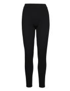 Rodebjer Eden Rib Bottoms Leggings Black RODEBJER