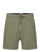 Hunter Terry Shorts Bottoms Shorts Casual Green Morris