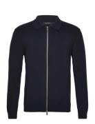 Matraff Tops Knitwear Full Zip Jumpers Navy Matinique