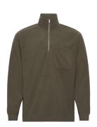 Slhrelaxgotler Fleece Half-Zip Sweat Tops Sweat-shirts & Hoodies Fleec...