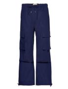 Nasra Bottoms Trousers Cargo Pants Blue Baum Und Pferdgarten