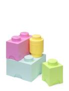 Lego Storage Brick Multi-Pack L Pastel Home Kids Decor Storage Storage...