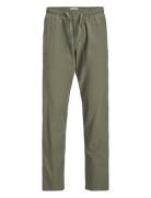 Jpstkane Jjsummer Linen Blend Jogger Sn Bottoms Trousers Casual Green ...