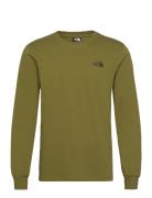 M L/S Easy Tee Sport T-shirts Long-sleeved Green The North Face