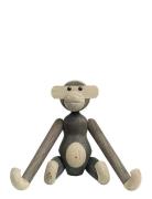 Monkey Small Home Decoration Decorative Accessories-details Wooden Fig...