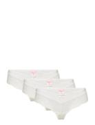 3- Packvalencia Brasilia Lingerie Panties Brazilian Panties White Hunk...