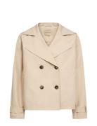 Sc-Amanda Outerwear Jackets Light-summer Jacket Beige Soyaconcept