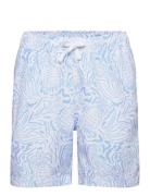 Borg Print Swim Shorts Sport Swimshorts Blue Björn Borg