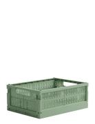 Made Crate Midi Home Storage Storage Baskets Green Made Crate