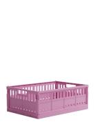 Made Crate Maxi Home Storage Storage Baskets Pink Made Crate