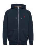 Exeter River Loopback Full Zip Hoodie Dark Sapphire Designers Sweat-sh...