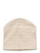 Topline Classic Accessories Headwear Hats Beanie Beige Geggamoja