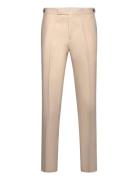 Kin T Designers Trousers Formal Beige Reiss