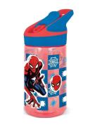 Spiderman Premium Water Bottle, 480Ml Home Meal Time Multi/patterned S...