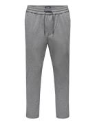 Onslinus Pant Crop 2454 Bottoms Sweatpants Grey ONLY & SONS