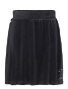 Luxe Ombre Diamante Skirt Dresses & Skirts Skirts Short Skirts Black J...