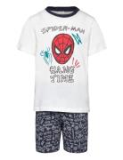 Pyjama Pyjamas Sett White Spider-man