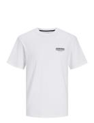 Jjolive Tee Ss Crew Neck Tops T-shirts Short-sleeved White Jack & J S