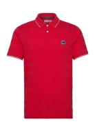 H Ycomb Ao Jqrd Po Tops Polos Short-sleeved Red Original Penguin