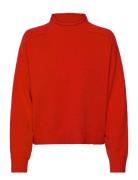 Cc Heart Avery Turtleneck Tops Knitwear Jumpers Red Coster Copenhagen