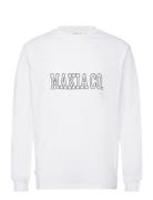 Nord Long Sleeve Tops T-shirts Long-sleeved White Makia