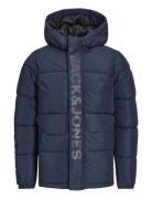 Jcospeed Puffer Sn Jnr Fôret Jakke Navy Jack & J S