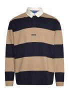 Noresti Tops Polos Long-sleeved Brown HUGO BLUE