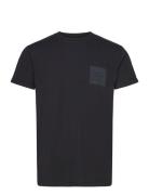 Jake Organic Tee Tops T-shirts Short-sleeved Black Clean Cut Copenhage...