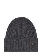 Th Imd Cash Blend Beanie Accessories Headwear Beanies Grey Tommy Hilfi...