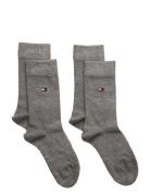 Th Children Sock Th Basic 2P Sokker Strømper Grey Tommy Hilfiger