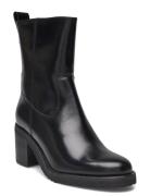 Booties Shoes Boots Ankle Boots Ankle Boots With Heel Black Billi Bi