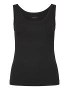 Women Bamboo Tank Top Topp Black URBAN QUEST