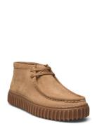 Torhill Hi G Støvletter Med Snøring Brown Clarks