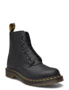 1460 Pascal Frnt Zip Black Nappa Shoes Boots Ankle Boots Ankle Boots F...