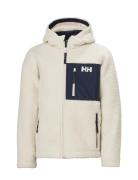 Jr Champ Pile Jacket Outerwear Fleece Outerwear Fleece Jackets Cream H...