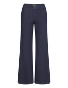 Trousers Bottoms Jeans Flares Blue United Colors Of Benetton