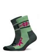 Rusa Sock 2Pk Lingerie Socks Regular Socks Green Kari Traa