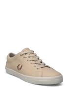 Baseline Leather Lave Sneakers Beige Fred Perry